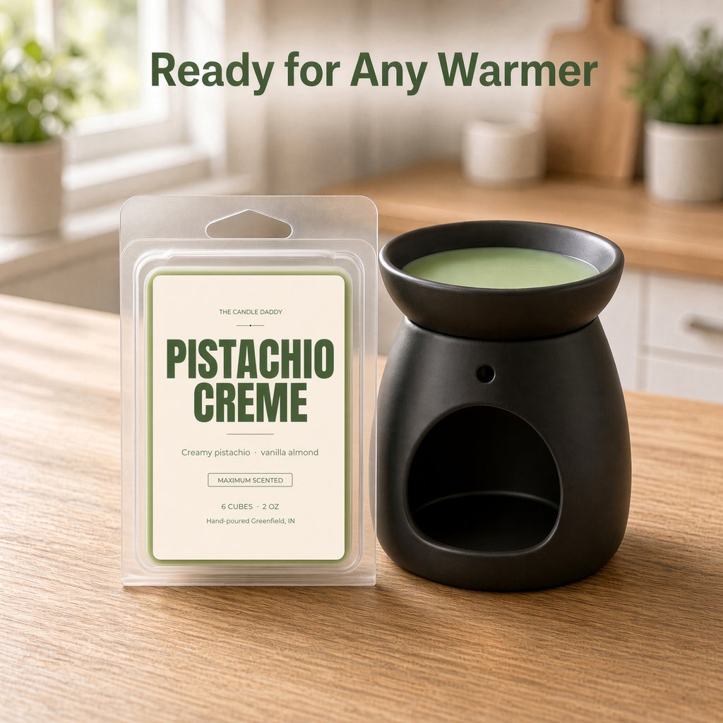 Pistachio Creme Maximum Scented Wax Melt - 1 Pack - 2 Ounces - 6 Cubes