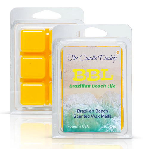 BBL - Brazilian Beach Life Maximum Scented Wax Melt - 1 Pack - 2 Ounces - 6 Cubes - Blowout