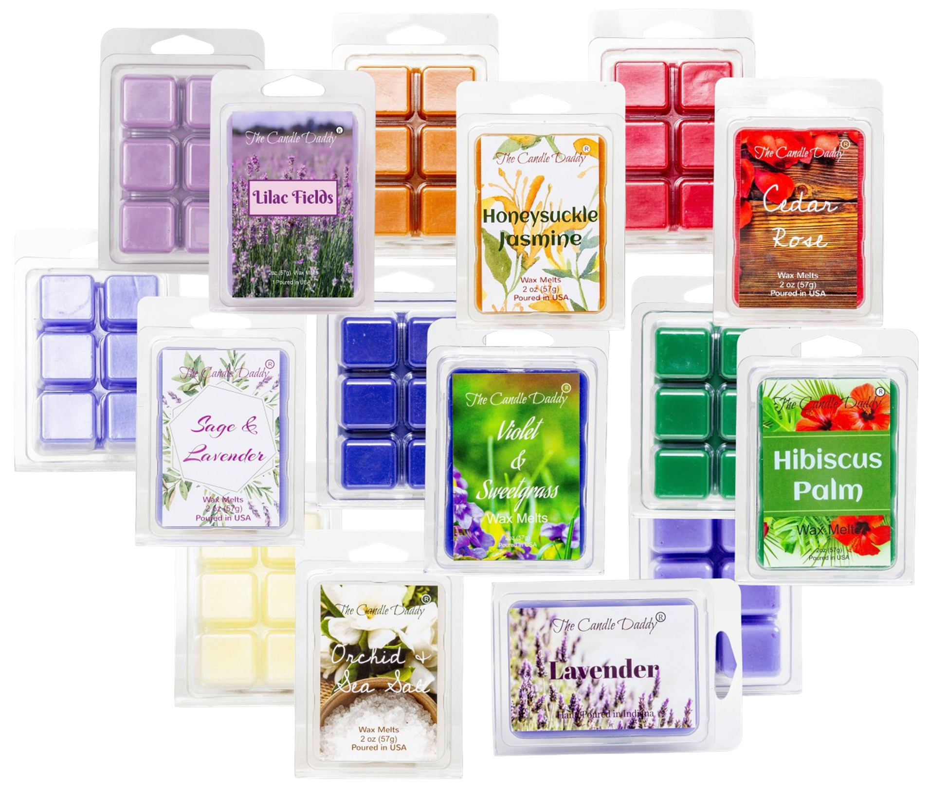 The Wax Bouquet - 8 Amazing Floral Wax Melts