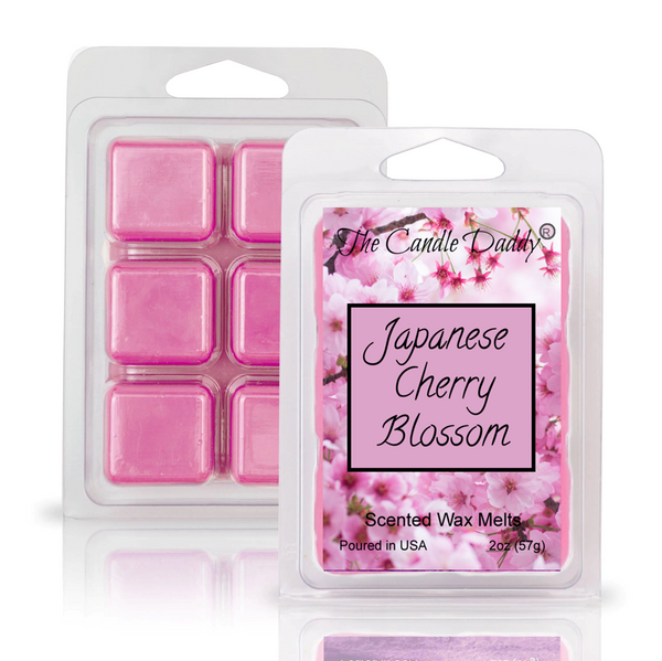 Japanese Cherry Blossom Maximum Scented Wax Melt - 1 Pack - 2 Ounces - 6 Cubes