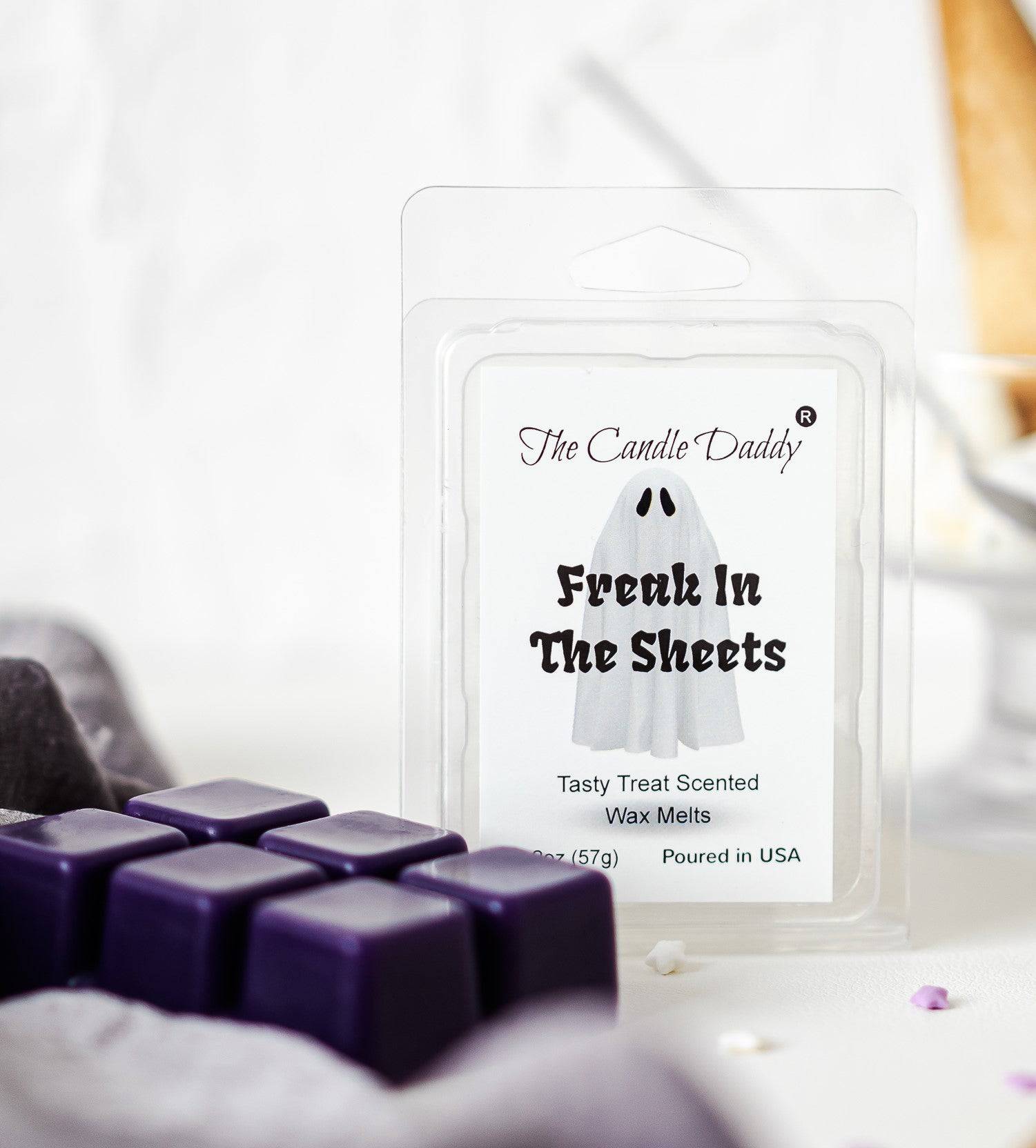5 Pack - Freak In The Sheets - Tasty Halloween Treat Scented Wax Melts - 2 Ounces x 5 Packs = 10 Ounces - The Candle Daddy