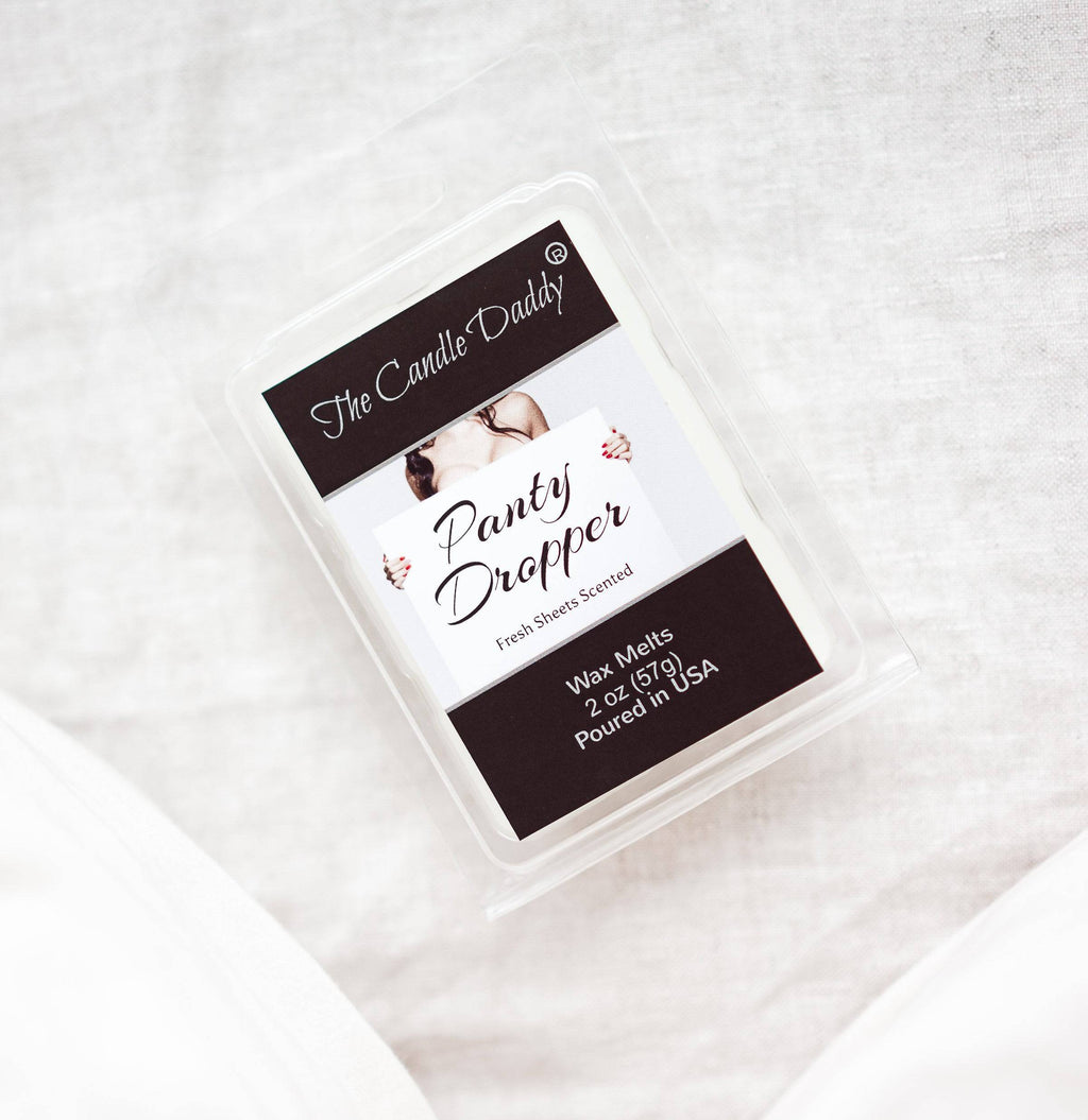 Panty Dropper - Fresh Bed Sheets SCENTED MELT - 1 PACK - 2 OUNCES - 6 CUBES - The Candle Daddy