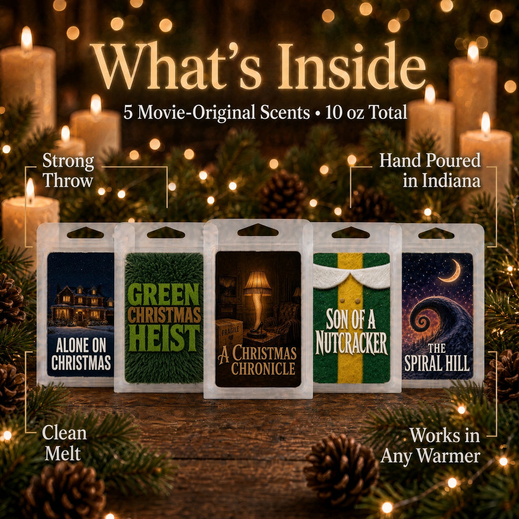 Christmas Movie 5-Pack - 30 Total Cubes - 10 Total Ounces