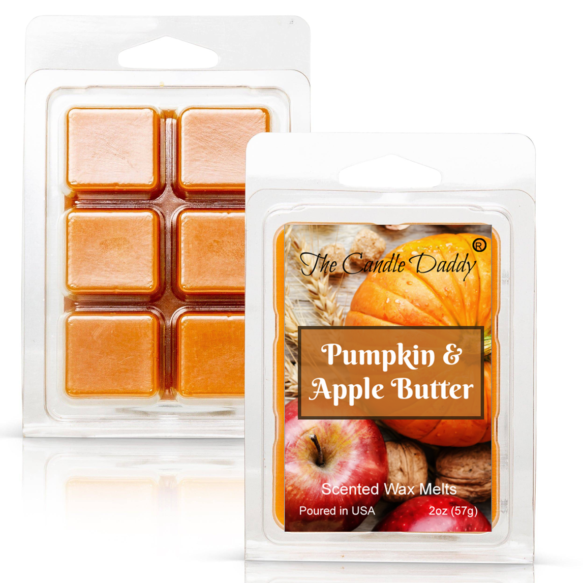 Pumpkin Apple Butter Maximum Scented Wax Melt - 1 Pack - 2 Ounces - 6 Cubes