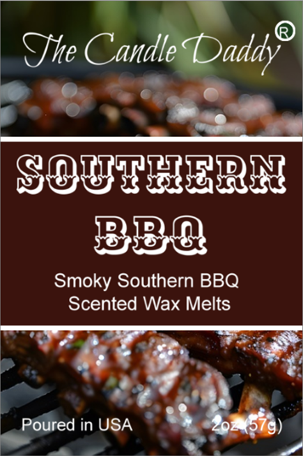 Southern BBQ - Smoky Southern BBQ Maximum Scented Wax Melt - 1 Pack - 2 Ounces - 6 Cubes