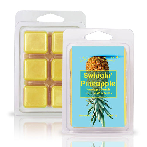 Swingin' Pineapple - Pineapple Punch Scented Wax Melt - 1 Pack - 2 Ounces - 6 Cubes - Blowout