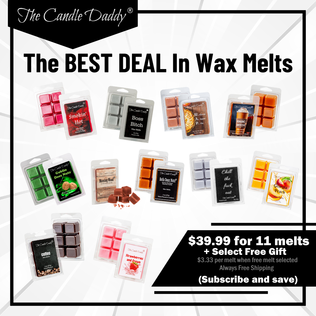 The Candle Daddy's Wax Melts of The Month Club (Click for Subscription