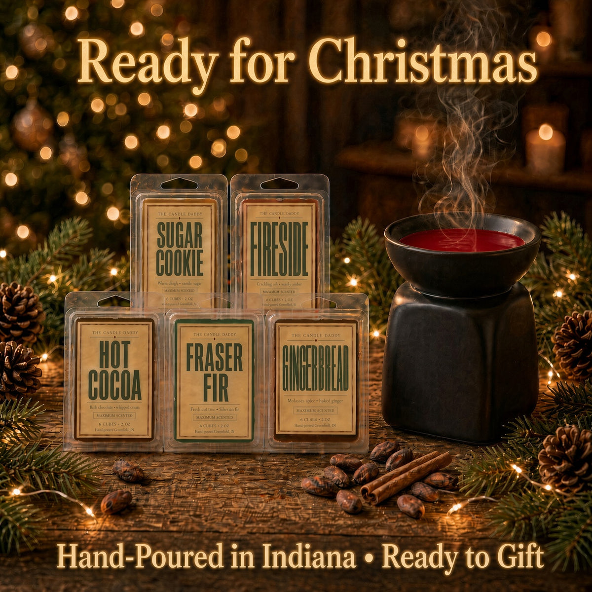 Premier Christmas 5-Pack - 30 Cubes - 10 Total Ounces