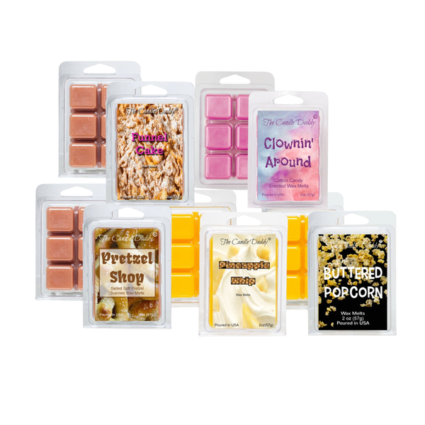 Fair Collection - 5  Maximum Scented Wax Melts - 5 Pack - 10 Ounces - 30 Total Cubes