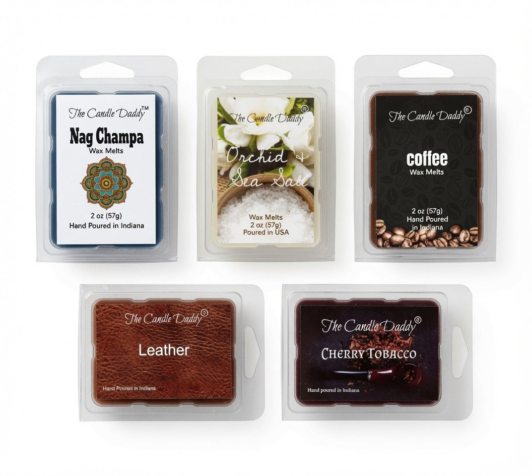 The Candle Daddy's Family Friendly Faves Volume I - 5 Pack of Wax Melts -  30 Total Cubes - 10 Total Ounces