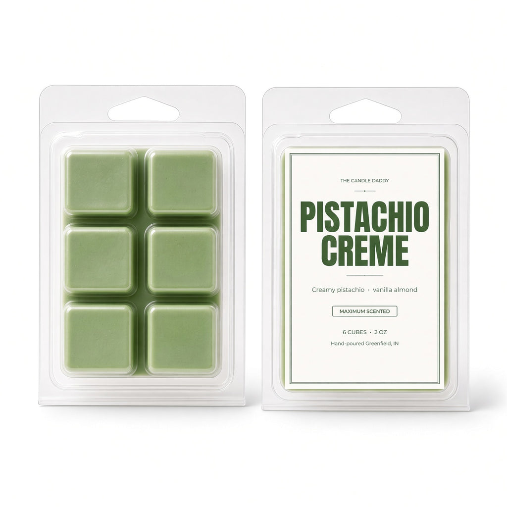 Pistachio Creme Maximum Scented Wax Melt - 1 Pack - 2 Ounces - 6 Cubes