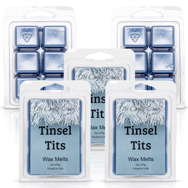 Tinsel Tits - Mountain Top Tease Scented Wax Melt -  1 Pack - 2 Ounces - 6 Cubes - The Candle Daddy