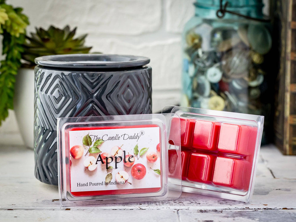 Apple - Apple Orchard Scented Wax Melt - 1 Pack - 2 Ounces - 6 Cubes - The Candle Daddy