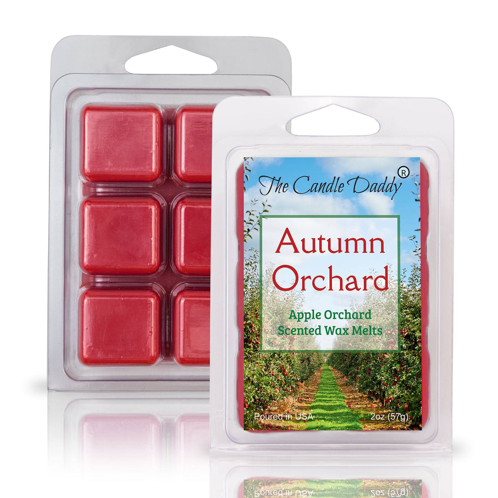 Autumn Orchard - Crisp Fall Autumn Apple Orchard Scented Wax Melt - 1 Pack - 2 Ounces - 6 Cubes - The Candle Daddy