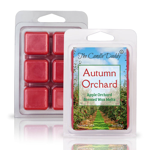 Autumn Orchard - Crisp Fall Autumn Apple Orchard Scented Wax Melt - 1 Pack - 2 Ounces - 6 Cubes - Blowout