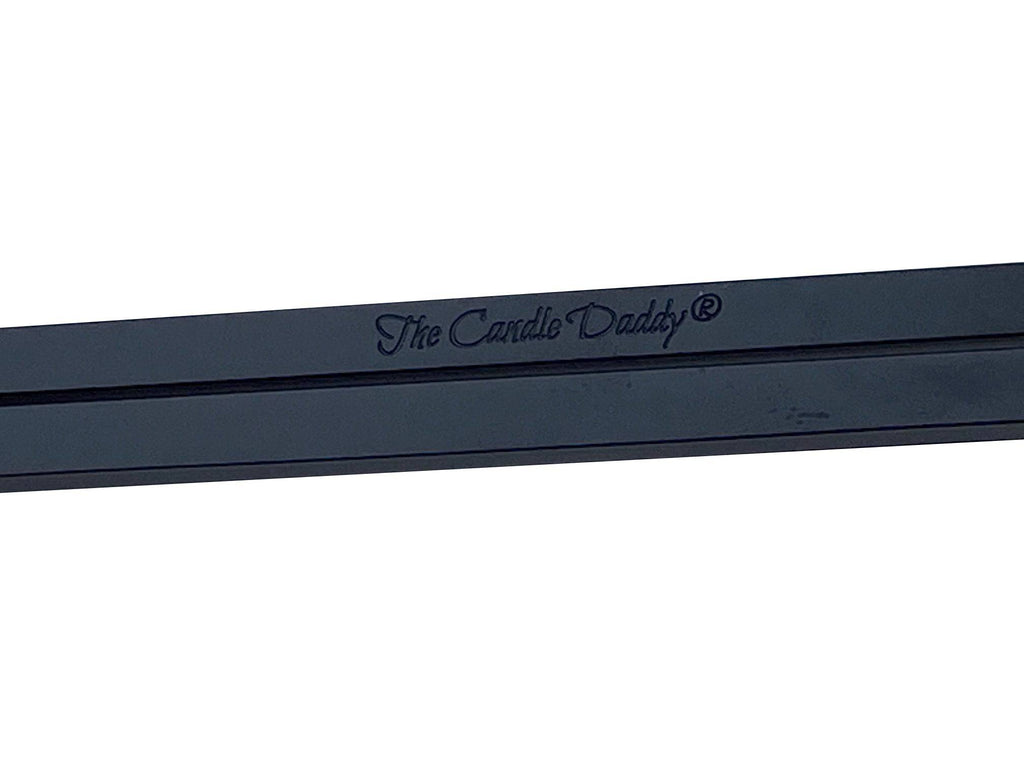 Wick Trimmer Engraved - The Candle Daddy - Matte Black - The Candle Daddy
