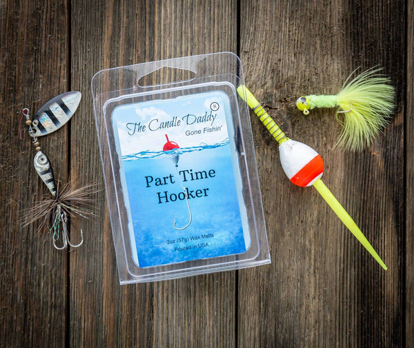 The Hook Up! Fisherman's Friend 5 Pack Melt Combo - 5 Distinctively Different Aromas - 30 Total Cubes, 10 Total Ounces - Fishing Fisherwoman Outdoors - Hilarious Funny Gift - The Candle Daddy