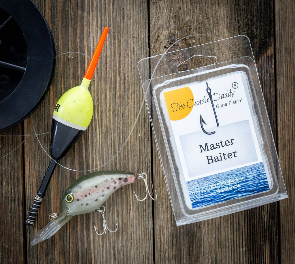 The Hook Up! Fisherman's Friend 5 Pack Melt Combo - 5 Distinctively Different Aromas - 30 Total Cubes, 10 Total Ounces - Fishing Fisherwoman Outdoors - Hilarious Funny Gift - The Candle Daddy