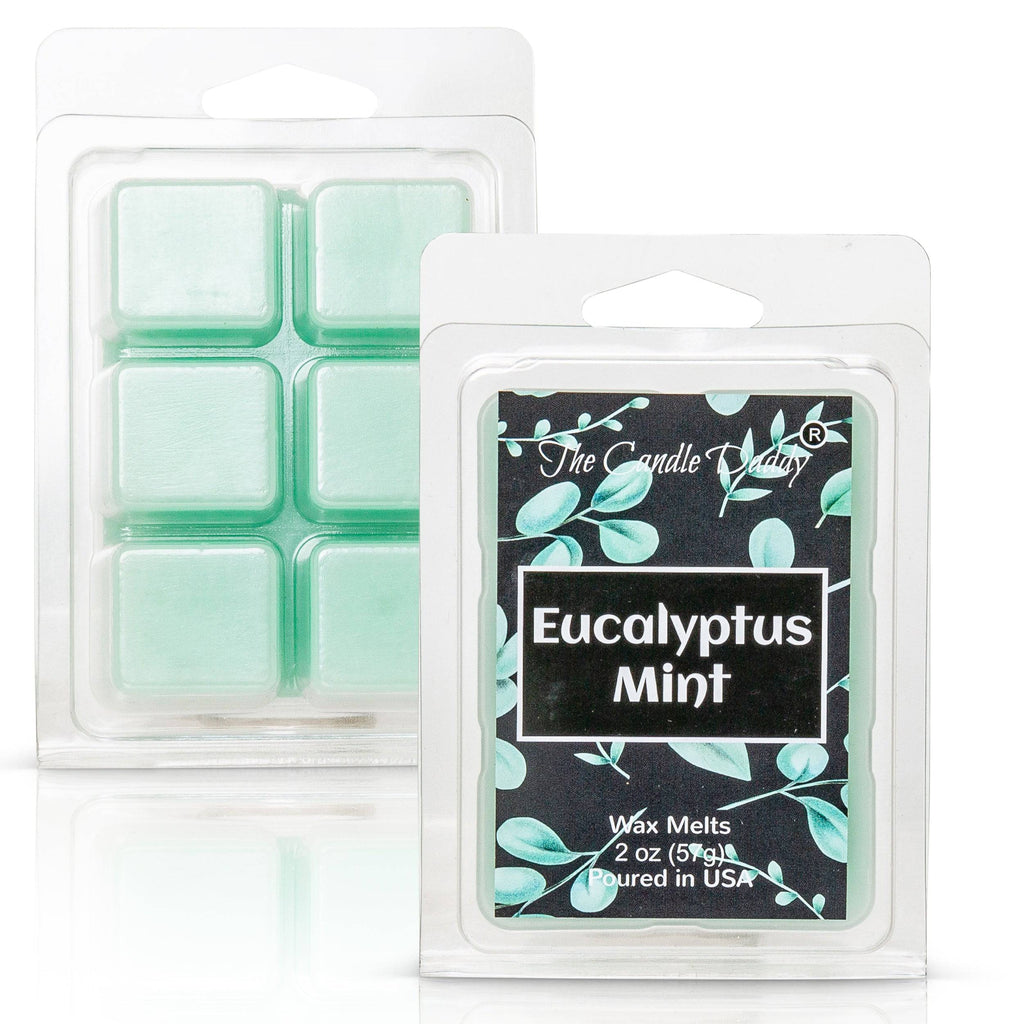 Soothing Spa Bundle - Relaxing Combination Set Of 5 Scented 2oz 6 Cube Wax Melt - 10 Total Ounces, 30 Total Cubes - The Candle Daddy