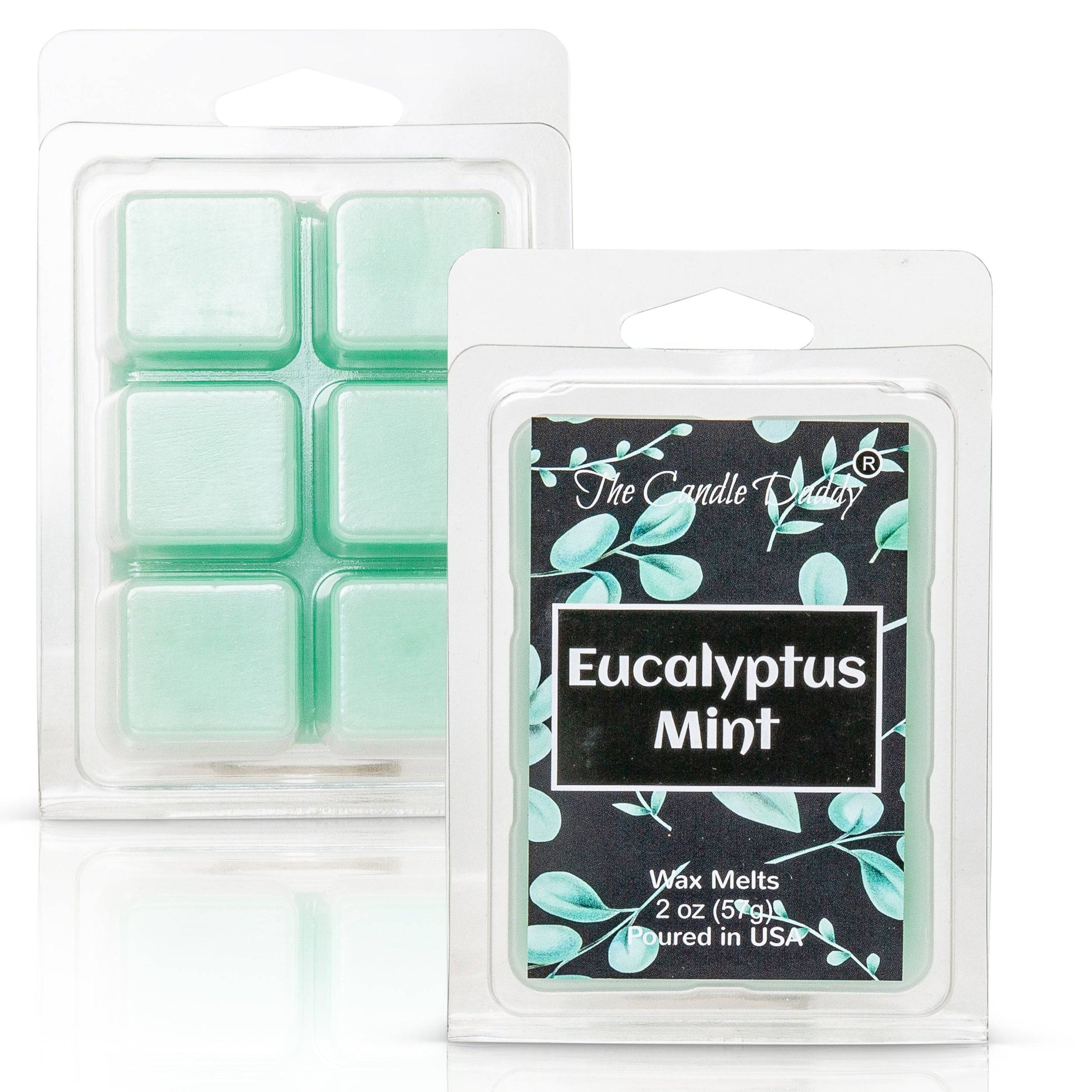 Soothing Spa Bundle - Relaxing Combination Set Of 5 Scented 2oz 6 Cube Wax Melt - 10 Total Ounces, 30 Total Cubes - The Candle Daddy