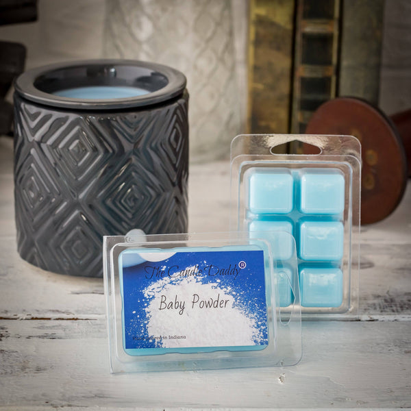 5 Pack - Baby Powder Scented Wax Melt - 30 Cubes - 10oz Total