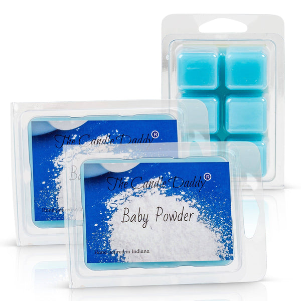 Baby Powder Scented Wax Melt - 1 Pack - 2 Ounces - 6 Cubes - The Candle Daddy