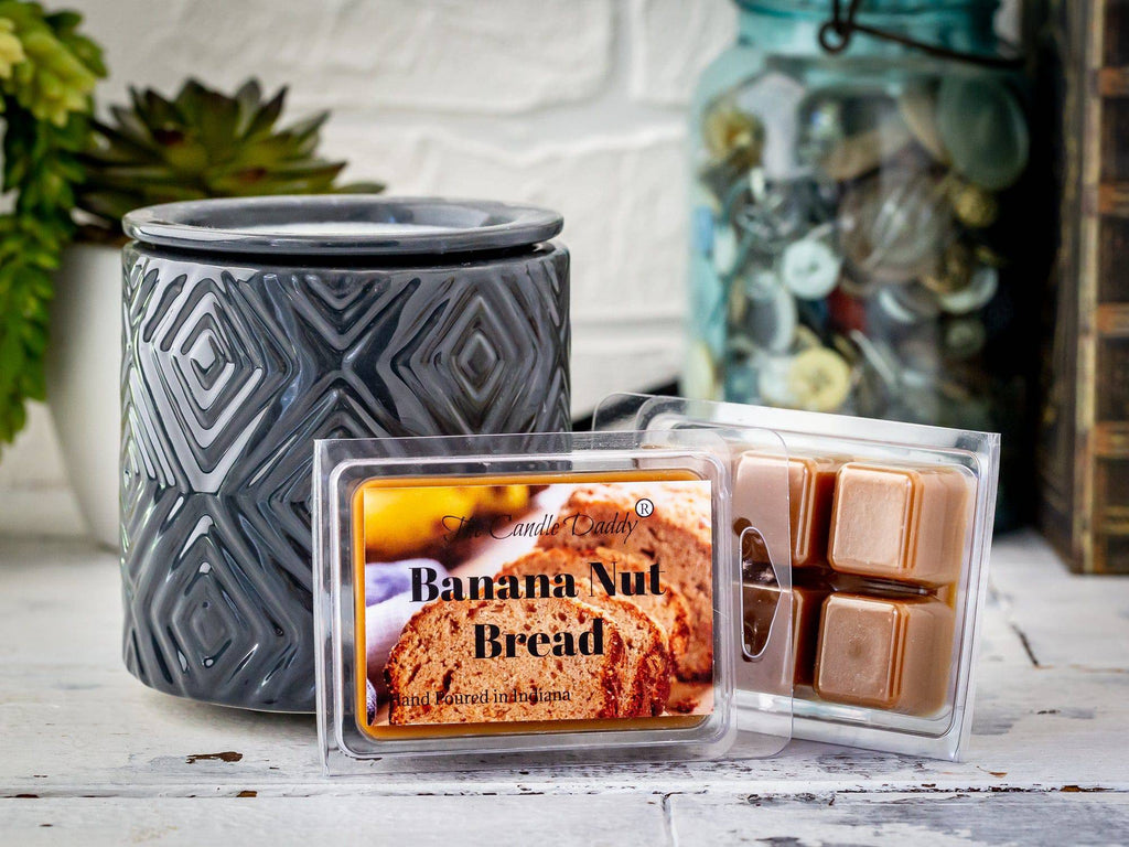 5 Pack - Banana Nut Bread Scented Wax Melt - 30 Cubes - 10 Ounces Total - The Candle Daddy