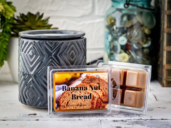 Banana Nut Bread Scented Wax Melt - 1 Pack - 2 Ounces - 6 Cubes - The Candle Daddy