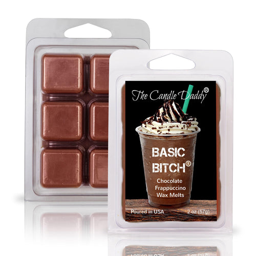 Basic Bitch - Chocolate Frappuccino Scented Wax Melt - 1 Pack - 2 Ounces - 6 Cubes - Blowout