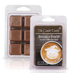 Bitch's Brew - Autumn Coffee Scented Melt - 1 Pack - 2 Ounces - 6 Cubes - The Candle Daddy