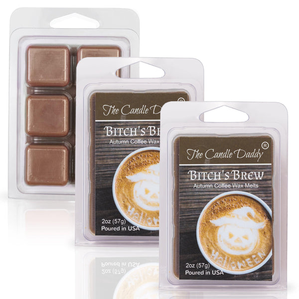 Bitch's Brew - Autumn Coffee Scented Melt - 1 Pack - 2 Ounces - 6 Cubes - The Candle Daddy