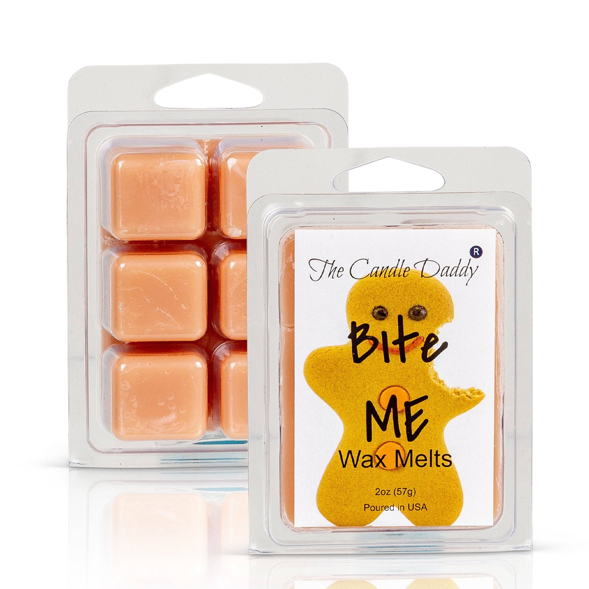 5 Pack - Bite Me - Gingerbread Christmas Cookie Scented Wax Melt - 2 Ounces x 5 Packs = 10 Ounces - The Candle Daddy