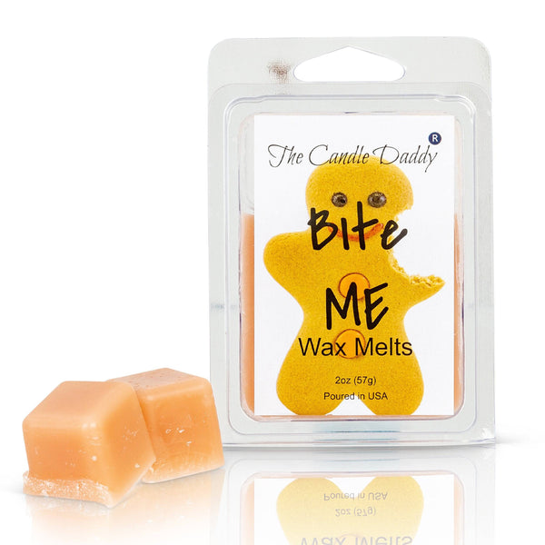 5 Pack - Bite Me - Gingerbread Christmas Cookie Scented Wax Melt - 2 Ounces x 5 Packs = 10 Ounces - The Candle Daddy