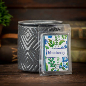 5 Pack - Blueberry - Sweet Blueberry Scented Melt- Maximum Scent Wax Cubes/Melts - 2 Ounces x 5 Packs = 10 Ounces - The Candle Daddy