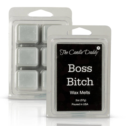 Boss Bitch - Apple Maple Bourbon Scent - Maximum Scented Wax Melt Cubes - 2 Ounces Each - Blowout