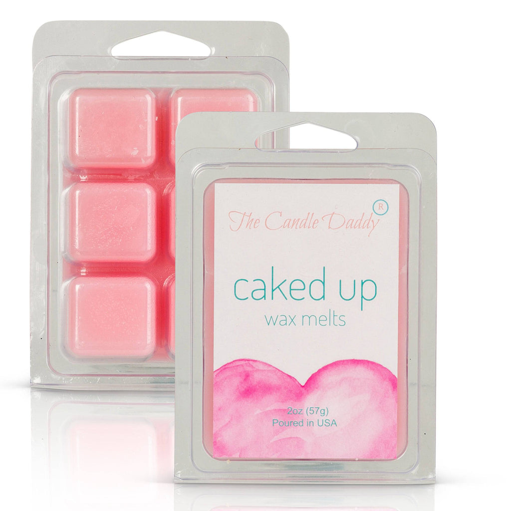 Caked Up - Birthday Cake Scent - Maximum Scent Wax Melt Cubes - 2 Ounces Per Package - The Candle Daddy