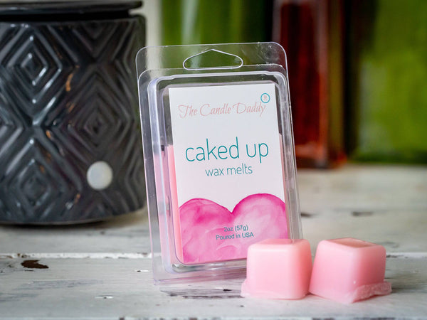 5 Pack - Caked Up - Birthday Cake Scented Wax Melts Cubes - 2 Ounces x 5 Packs = 10 Ounces - The Candle Daddy