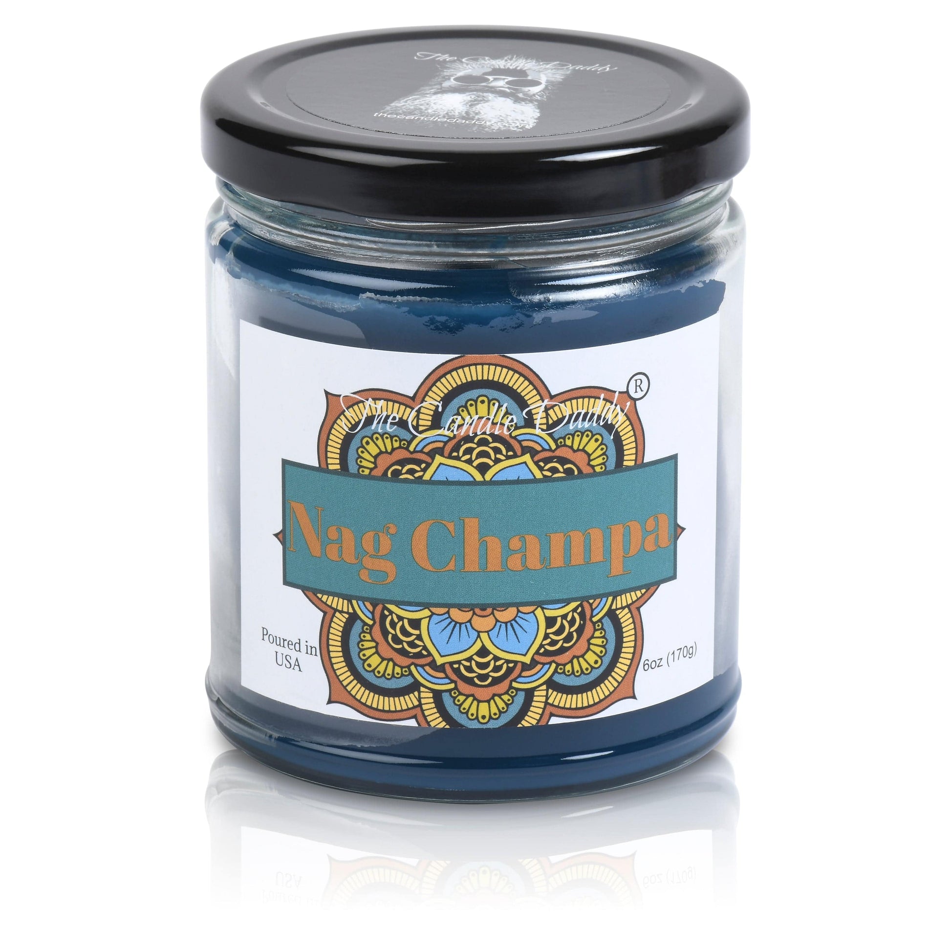 Nag Champa Candle - 6 ounce - 40 Hour Burn - The Candle Daddy