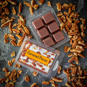 Caramel Pecan Scented Wax Melt - 1 Pack - 2 Ounces - 6 Cubes - The Candle Daddy