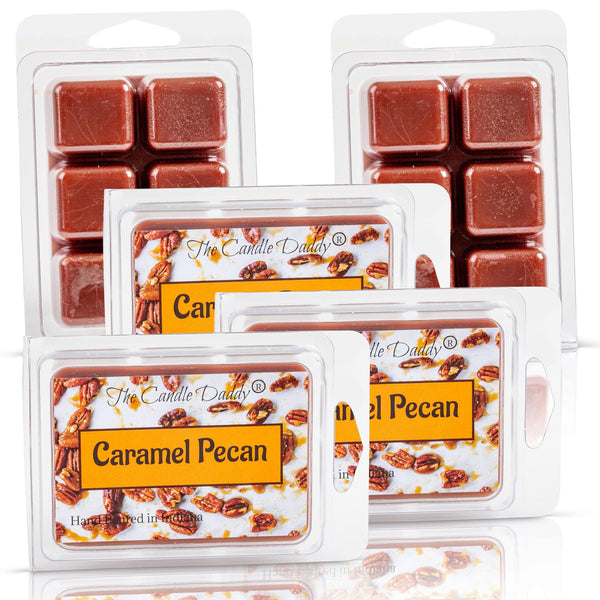 FREE SHIPPING - Caramel Pecan Scented Wax Melt - 1 Pack - 2 Ounces - 6 Cubes