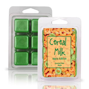 Cereal Milk - Apple Cereal Version Scented Wax Melt - 1 Pack - 2 Ounces - 6 Cubes - The Candle Daddy