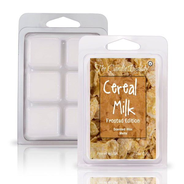 Cereal Milk - Frosted Cereal Version Scented Wax Melt - 1 Pack - 2 Ounces - 6 Cubes - The Candle Daddy