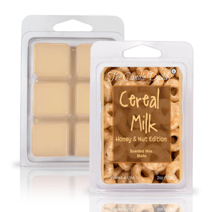 Cereal Milk - Honey Nut Cereal Version Scented Wax Melt - 1 Pack - 2 Ounces - 6 Cubes - The Candle Daddy
