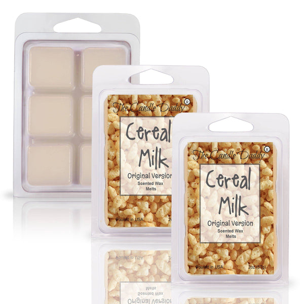 Cereal Milk - The Original Version Scented Wax Melt - 1 Pack - 2 Ounces - 6 Cubes - The Candle Daddy