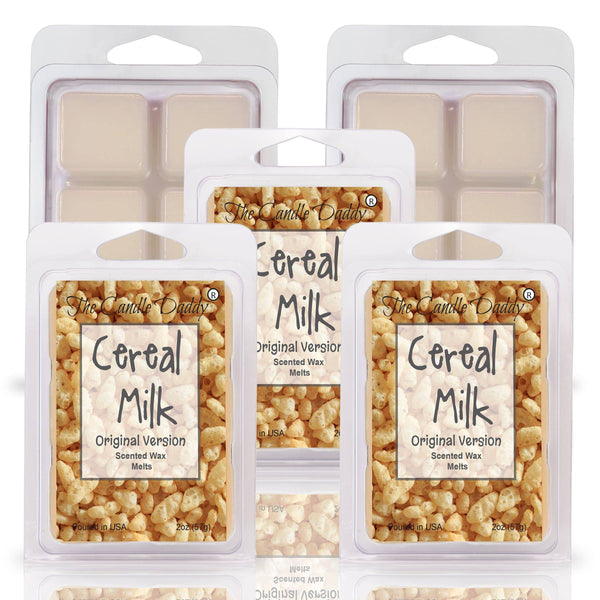 Cereal Milk - The Original Version Scented Wax Melt - 1 Pack - 2 Ounces - 6 Cubes - The Candle Daddy