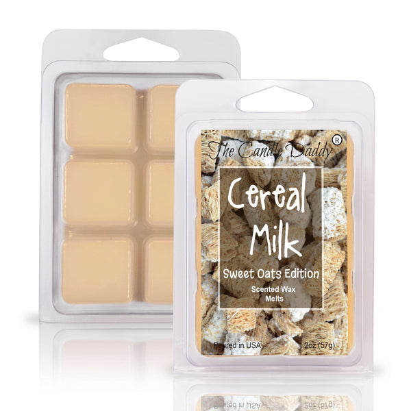 Cereal Milk - Sweet Oats Cereal Version Scented Wax Melt - 1 Pack - 2 Ounces - 6 Cubes - The Candle Daddy