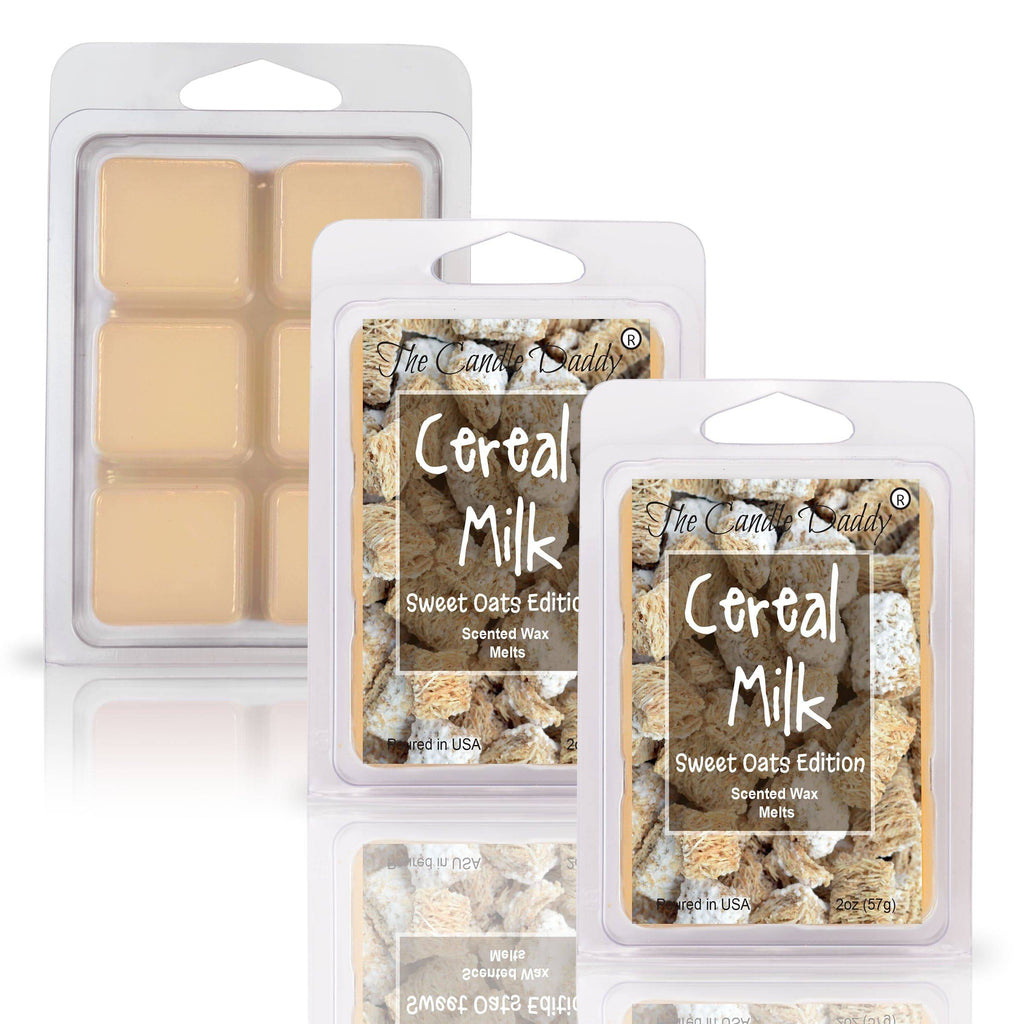 Cereal Milk - Sweet Oats Cereal Version Scented Wax Melt - 1 Pack - 2 Ounces - 6 Cubes - The Candle Daddy
