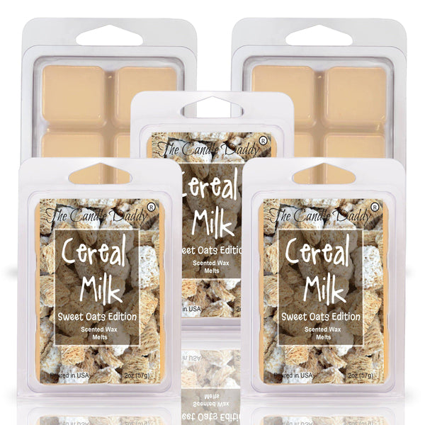 Cereal Milk - Sweet Oats Cereal Version Scented Wax Melt - 1 Pack - 2 Ounces - 6 Cubes - The Candle Daddy