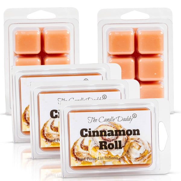 5 Pack - Cinnamon Rolls Scented Wax Melt - 2 Ounces x 5 Packs = 10 Ounces - The Candle Daddy