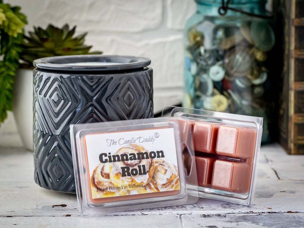 Cinnamon Rolls Scented Wax Melt - 1 Pack - 2 Ounces - 6 Cubes - The Candle Daddy